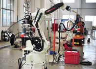 Sistemas robóticos de la automatización del acero inoxidable, soldadora robótica auto del brazo del tubo de escape