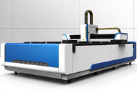 cortadora del laser del CNC de la fibra 500W 1500 x 3000m m con fuente de laser de Racus IPG