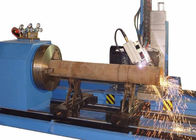 la línea de intersección cortadora de acero del tubo/6-150m m del CNC 5-Axis instala tubos la cortadora del laser