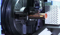 Laser automático 380V/50Hz de la fibra del metal del acero inoxidable de la cortadora del tubo del CNC