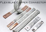 Modificó todo el conector de cobre flexible de la serie para requisitos particulares, conectores trenzados de la flexión para Electric Power