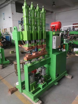 Cabeza multi automática 380V de la soldadora 150KVA del alambre del condensador del refrigerador