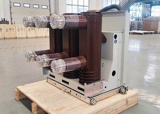 CA de alto voltaje retirable interior del disyuntor 1250A VCB del vacío 12KV para el dispositivo de distribución