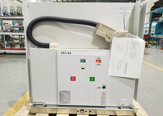 Disyuntor VS1 - 24 24KV de alto voltaje interiores del vacío de la carretilla de mano VS1