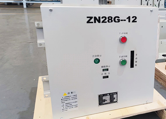 CA trifásica 50HZ 12KV del disyuntor de alto voltaje del vacío 50KA para arriba a 4000A