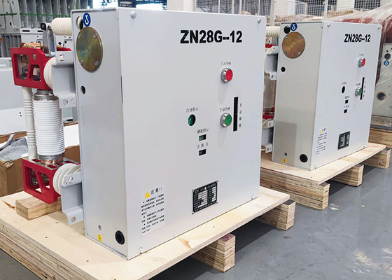 CA trifásica 50HZ 12KV del disyuntor de alto voltaje del vacío 50KA para arriba a 4000A