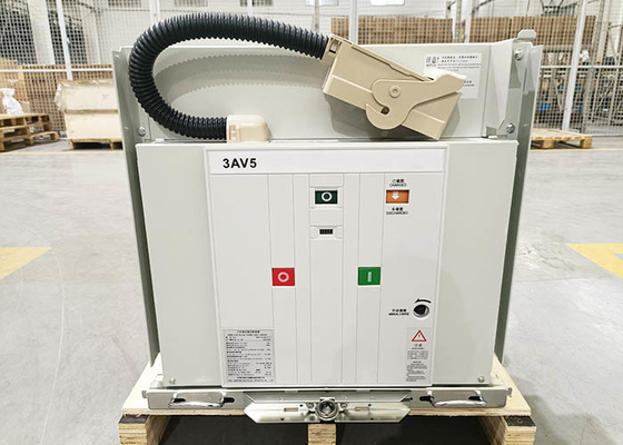 CA trifásica retirable 50HZ 1250A 220V del disyuntor de alto voltaje del vacío