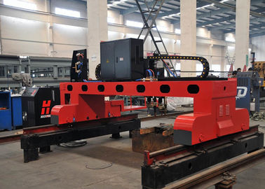 Tipo industrial máquina para corte de metales del pórtico de la llama del plasma del CNC con el motor de Panasonic