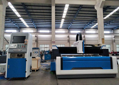 Cortador del laser del CNC de la fibra del acero suave, cortadora del laser de la fibra 1000W de 1500 x de 3000m m