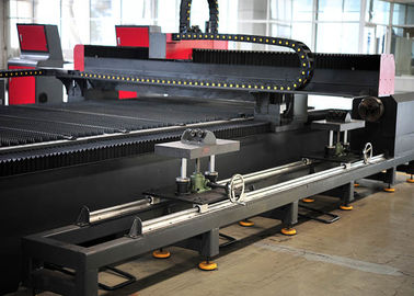 El Special para corte de metales de la hoja del equipo del laser del tubo del CNC galvanizó la hoja 1000W