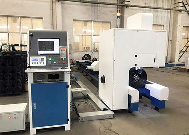 Poder del laser de la fibra de Raycus IPG de la cortadora de la tubería de acero del CNC 500W de la refrigeración por agua
