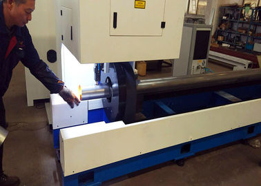 Poder del laser de la fibra de Raycus IPG de la cortadora de la tubería de acero del CNC 500W de la refrigeración por agua