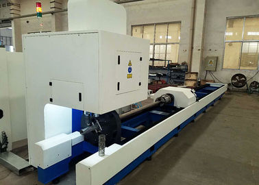 Poder del laser de la fibra de Raycus IPG de la cortadora de la tubería de acero del CNC 500W de la refrigeración por agua