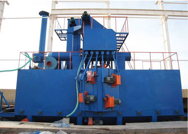 Cadena de producción del haz del tiro H del metal limpieza de voladura para el perfil de acero 800X1600m m