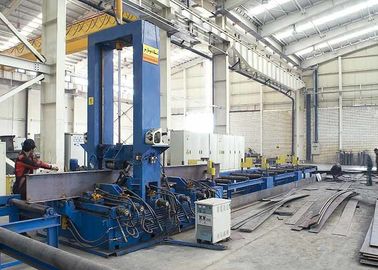 Cadena de producción resistente del haz de H vertical de la anchura de la placa del reborde de 200-800m m