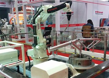 Equipo de soldadura robótico del tubo del reborde para los productos 380V 3PH 50HZ del tubo del metal