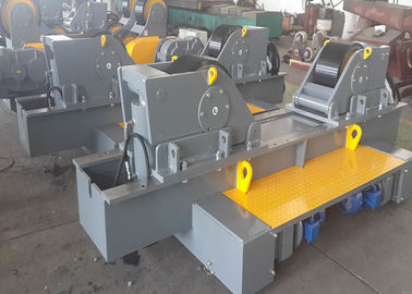 el rotor hidráulico del equipo de soldadura del tubo 40T cupo encima del tanque que daba vuelta a Rolls 380V