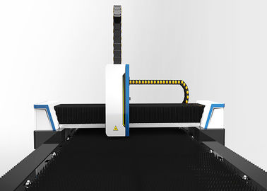 cortadora del laser del CNC de la fibra 500W 1500 x 3000m m con fuente de laser de Racus IPG