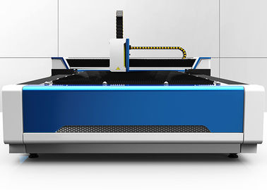 cortadora del laser del CNC de la fibra 500W 1500 x 3000m m con fuente de laser de Racus IPG