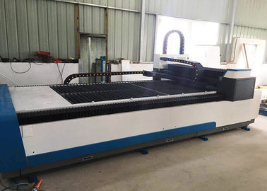 Cortador del laser del CNC de la fibra del acero suave, cortadora del laser de la fibra 1000W de 1500 x de 3000m m