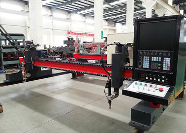 Tipo industrial máquina para corte de metales del pórtico de la llama del plasma del CNC con el motor de Panasonic