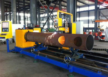 la línea de intersección cortadora de acero del tubo/6-150m m del CNC 5-Axis instala tubos la cortadora del laser