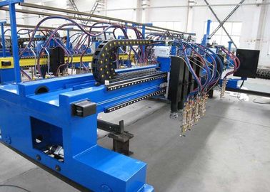 Tipo automático cortadora del pórtico del plasma del CNC con los sopletes cortadores multi de llama
