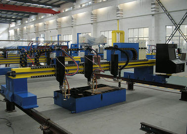 Lengua multi de la operación de la antorcha de plasma de la cortadora de gas del plasma del CNC del pórtico de la antorcha de 2 gases 1