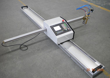 Cortadora blanca del gas del plasma portátil del CNC CNC1-1500X3000 para las placas de metal