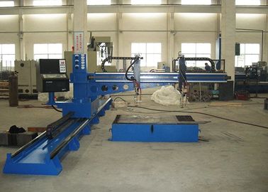 Tipo voladizo modificado para requisitos particulares antorchas de la cortadora del plasma del CNC del gas CNC3-2500X6000 del gas del doble