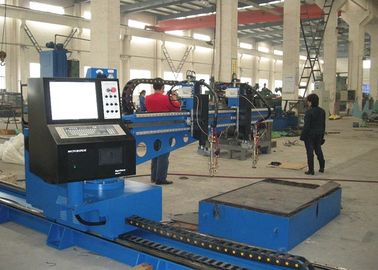 Tipo voladizo modificado para requisitos particulares antorchas de la cortadora del plasma del CNC del gas CNC3-2500X6000 del gas del doble