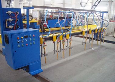 cortadora de gas de la tira de 4000X8000m m para la cadena de producción del haz de H (9+1)