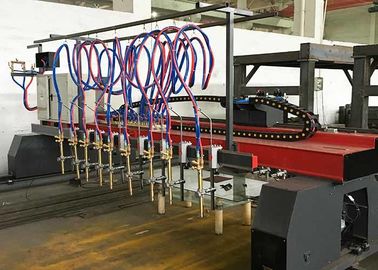 El tipo llama del pórtico del CNC de la tira y cortadora del plasma para H emite la cadena de producción