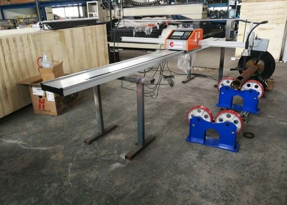 Máquina de soldadura CNC de postes ligeros para placa de acero y sistema de corte de plasma de puertas eléctricas