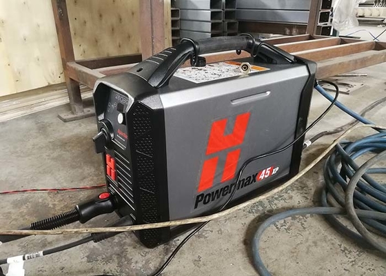 Máquina de soldadura CNC de postes ligeros para placa de acero y sistema de corte de plasma de puertas eléctricas