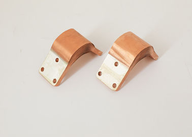 El conector de cobre flexible suave laminado, ata con alambre los conectores de cobre eléctricos modificados para requisitos particulares