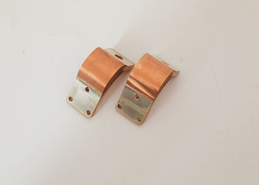 El conector de cobre flexible suave laminado, ata con alambre los conectores de cobre eléctricos modificados para requisitos particulares