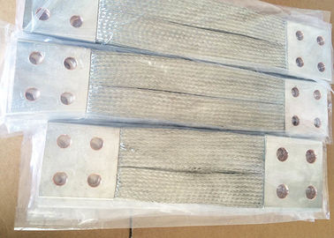 Modificó todo el conector de cobre flexible de la serie para requisitos particulares, conectores trenzados de la flexión para Electric Power
