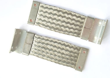Modificó todo el conector de cobre flexible de la serie para requisitos particulares, conectores trenzados de la flexión para Electric Power
