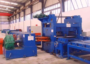 El desenrollamiento nivelando la cortadora de la bobina cortó a la línea 5x1250 de la longitud para poste ligero