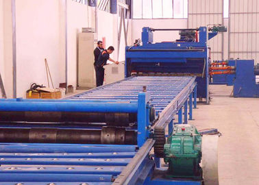 El desenrollamiento nivelando la cortadora de la bobina cortó a la línea 5x1250 de la longitud para poste ligero