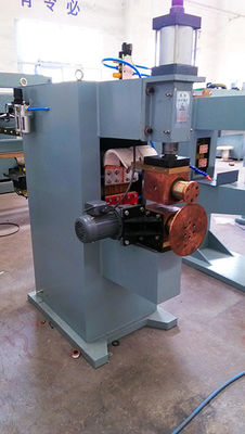 Máquina de soldadura de costura de resistencia de 160 KVA con caja cuadrada de cobre rojo doble para conducción