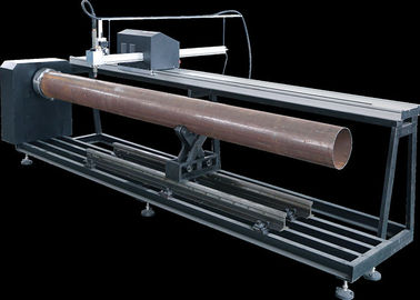 Cortadora de intersección del tubo de la llama del plasma del CNC de 3 AXIS con programa técnico de gama alta