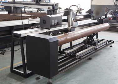 Cortadora de intersección del tubo de la llama del plasma del CNC de 3 AXIS con programa técnico de gama alta