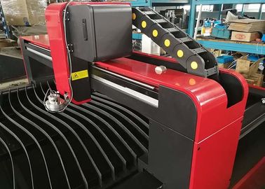 Tipo de la tabla de la impulsión del doble de la cortadora del plasma del CNC de la alta precisión de poco ruido