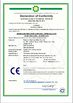 China METALWORK MACHINERY (WUXI) CO.LTD certificaciones